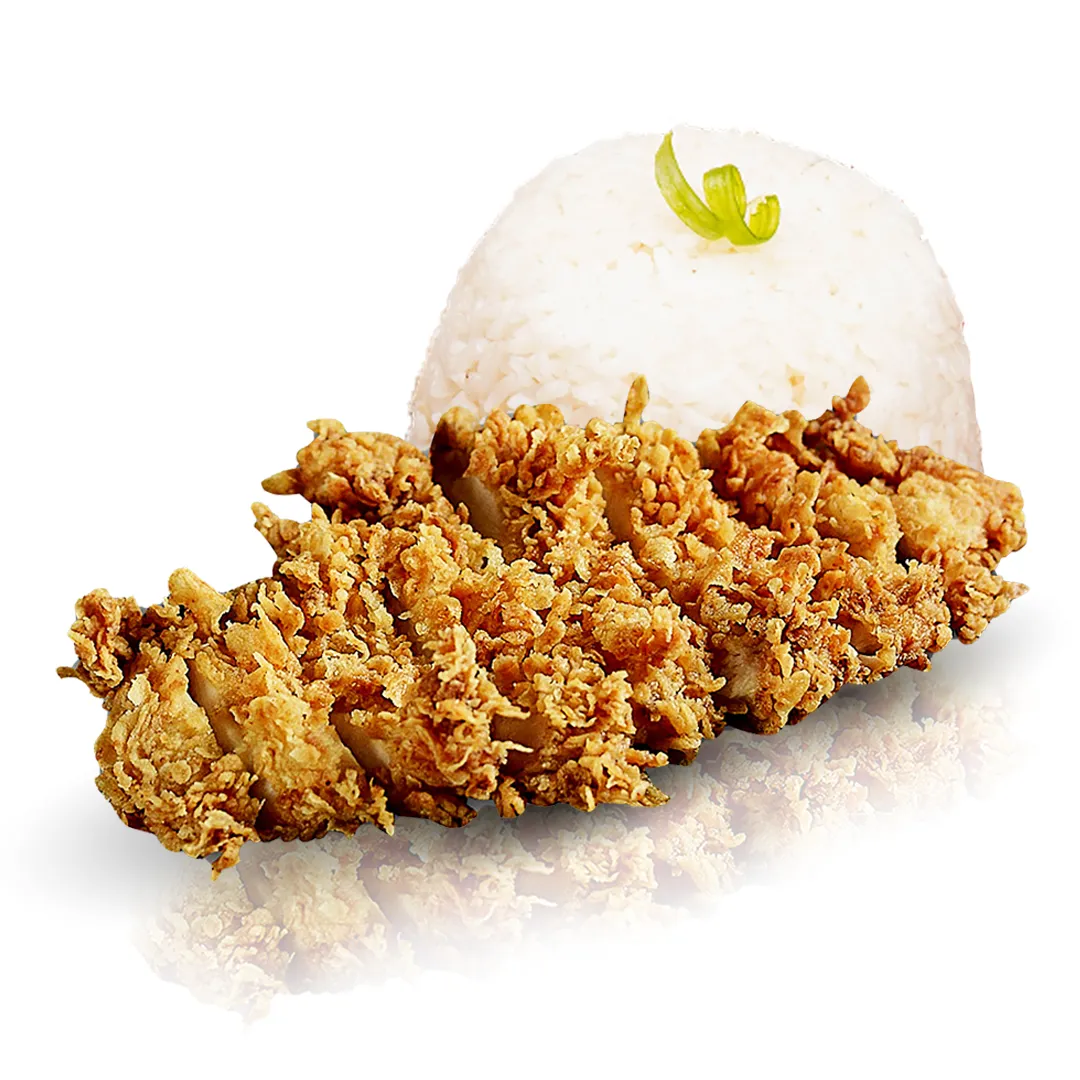 Crispy Chicken Fillet Rice